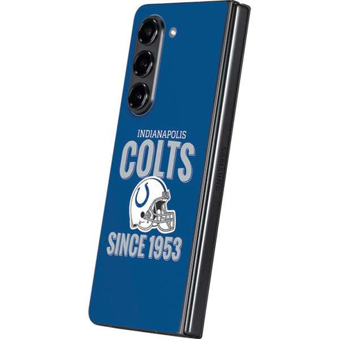 NFL Indianapolis Colts Helmet Galaxy Z Fold5 5G Skin